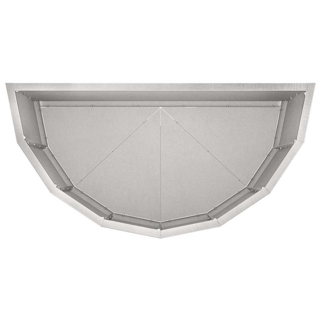 vidaXL Planter Silver 60 x 30 x 50 cm Stainless Steel