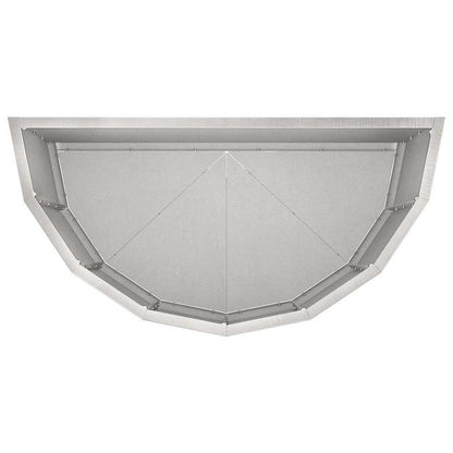 vidaXL Planter Silver 60 x 30 x 50 cm Stainless Steel
