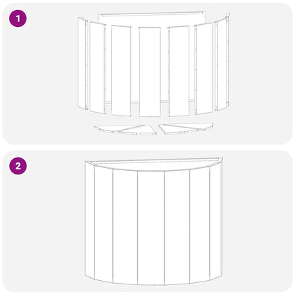 vidaXL Planter Silver 60 x 30 x 50 cm Galvanised Steel