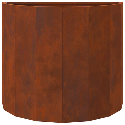 vidaXL Planter Rusty 60 x 30 x 50 cm Weathering Steel