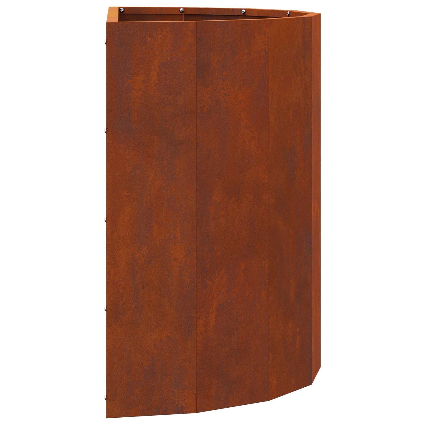 vidaXL Planter Rusty 60 x 30 x 50 cm Weathering Steel