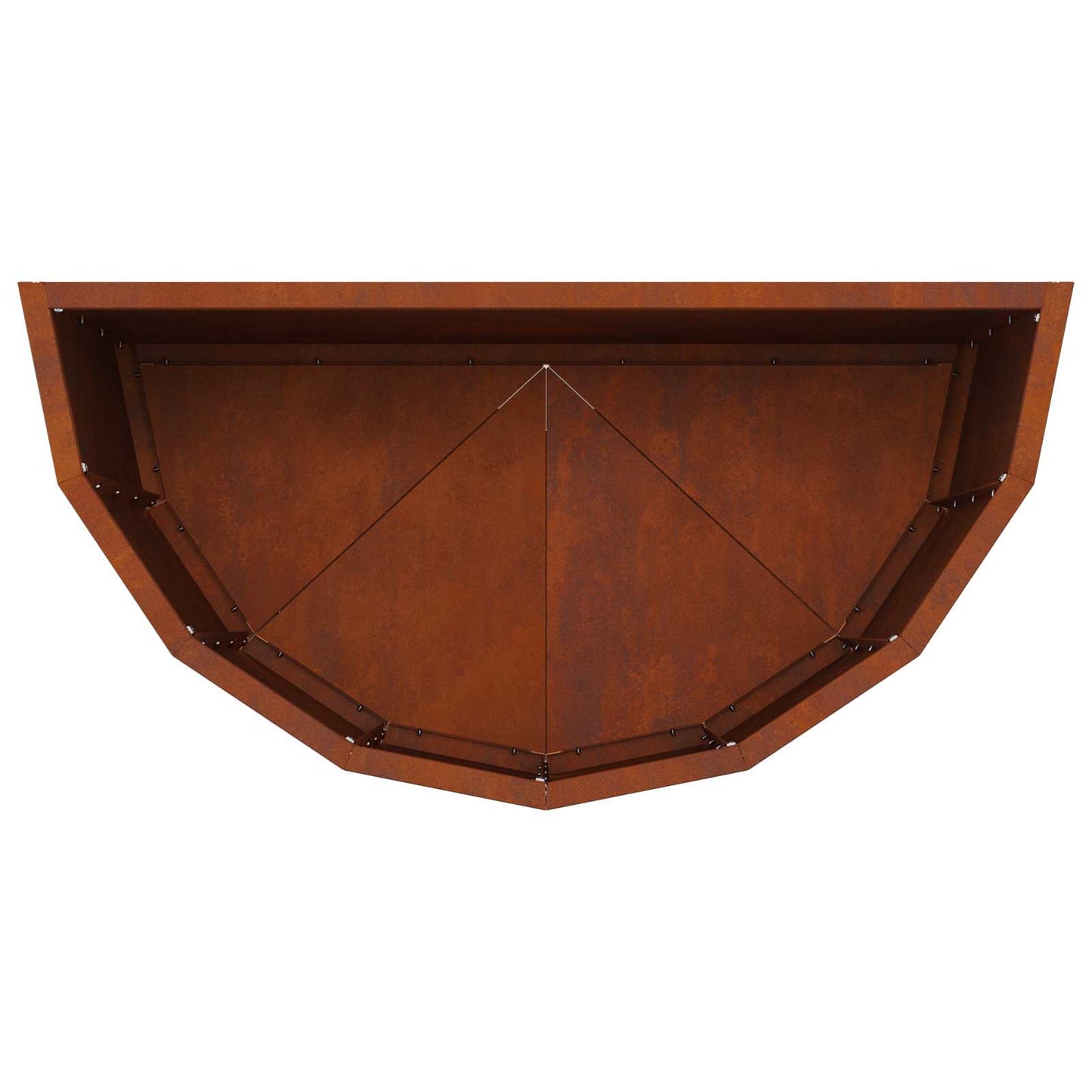 vidaXL Planter Rusty 60 x 30 x 50 cm Weathering Steel