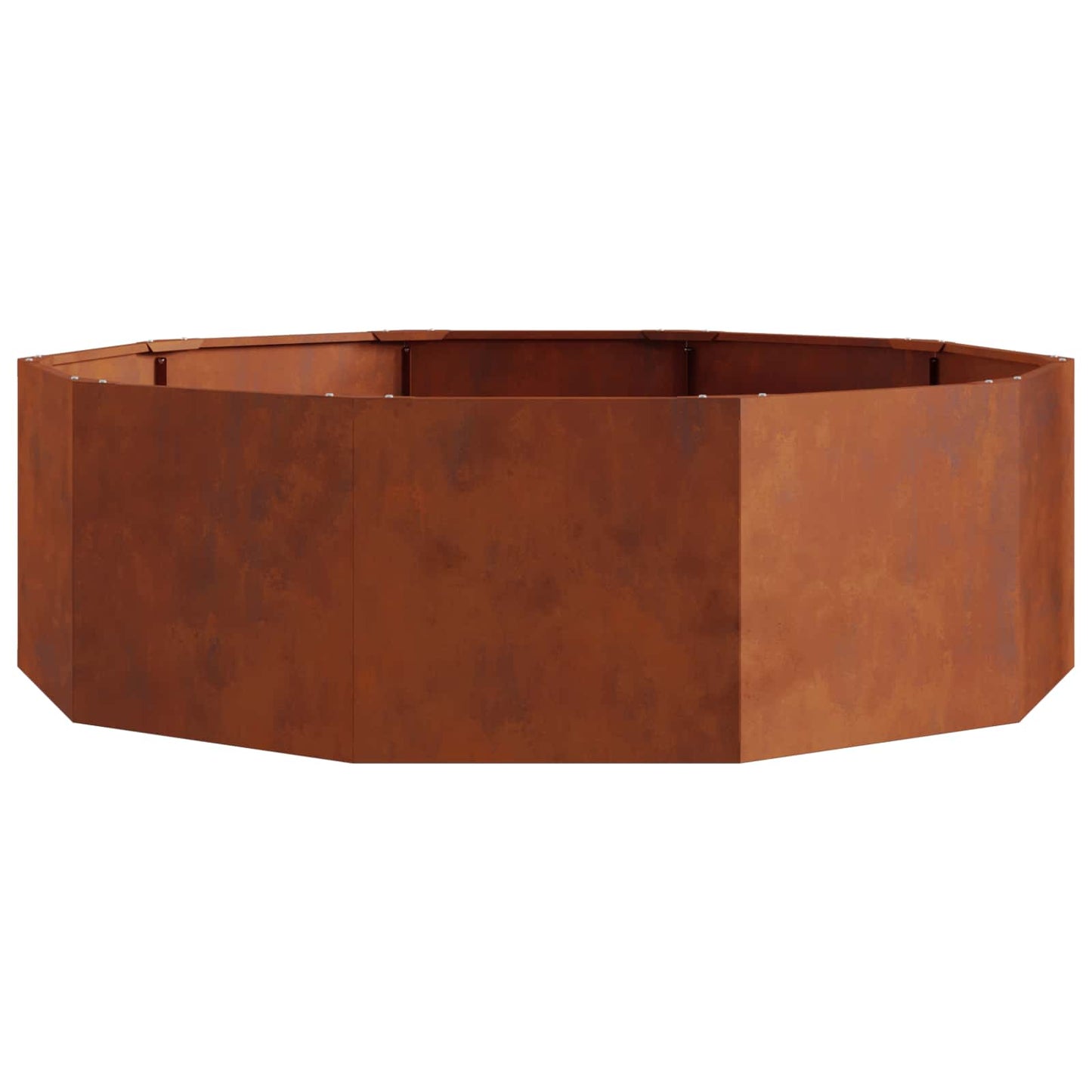 vidaXL Planter Rusty 120 x 120 x 35 cm Weathering Steel