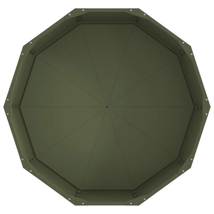 vidaXL Planter Olive Green 90 x 90 x 35 cm Steel
