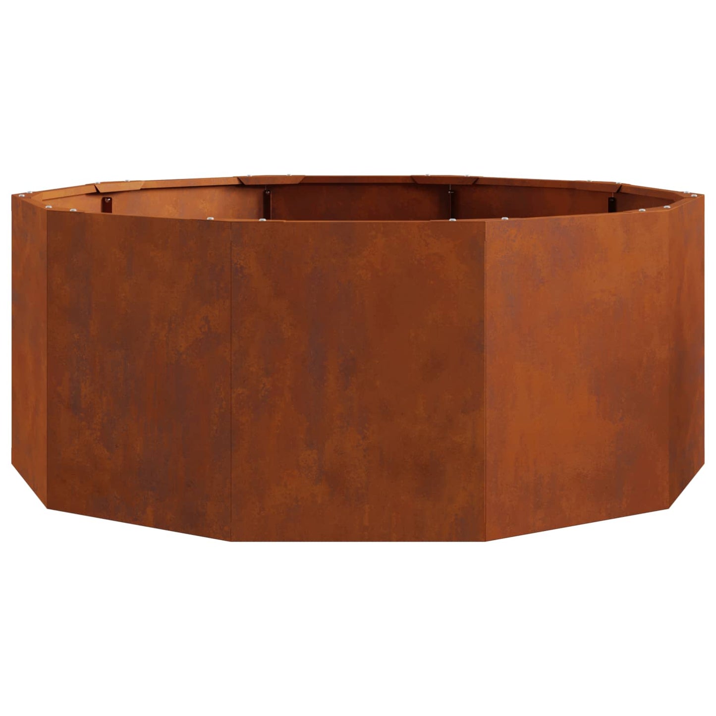 vidaXL Planter Rusty 90 x 90 x 35 cm Weathering Steel