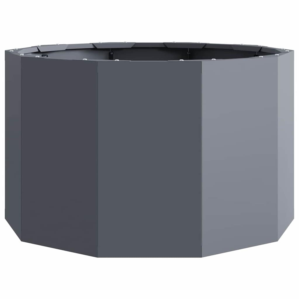 vidaXL Planter Anthracite 60 x 60 x 35 cm Steel