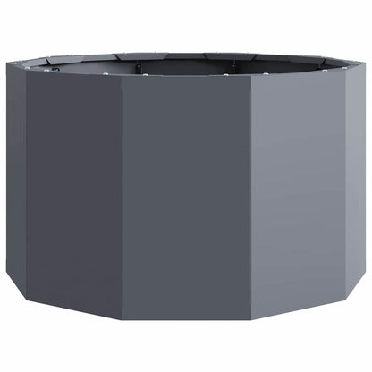 vidaXL Planter Anthracite 60 x 60 x 35 cm Steel