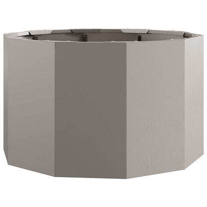 vidaXL Planter Rusty 60 x 60 x 35 cm Weathering Steel