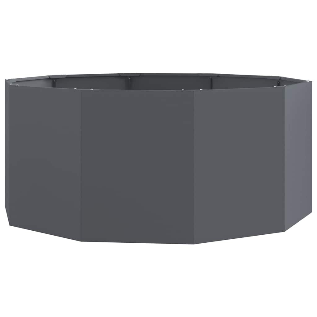 vidaXL Planter Anthracite 120 x 120 x 50 cm Steel