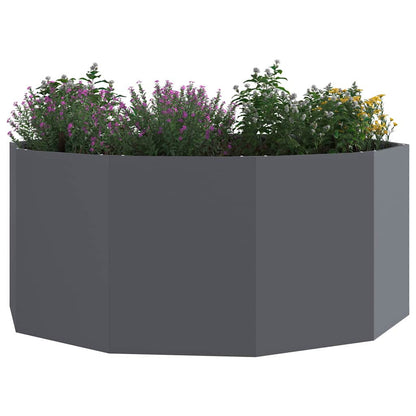 vidaXL Planter Anthracite 120 x 120 x 50 cm Steel