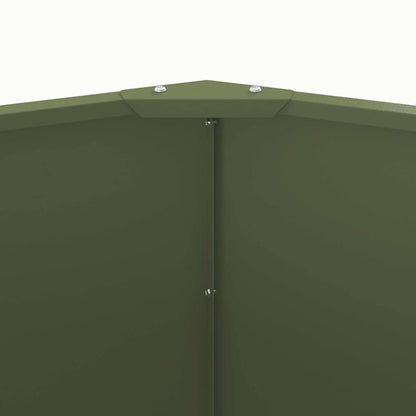 vidaXL Planter Olive Green 120 x 120 x 50 cm Steel