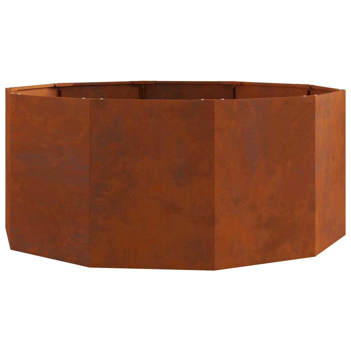 vidaXL Planter Rusty 120 x 120 x 50 cm Weathering Steel