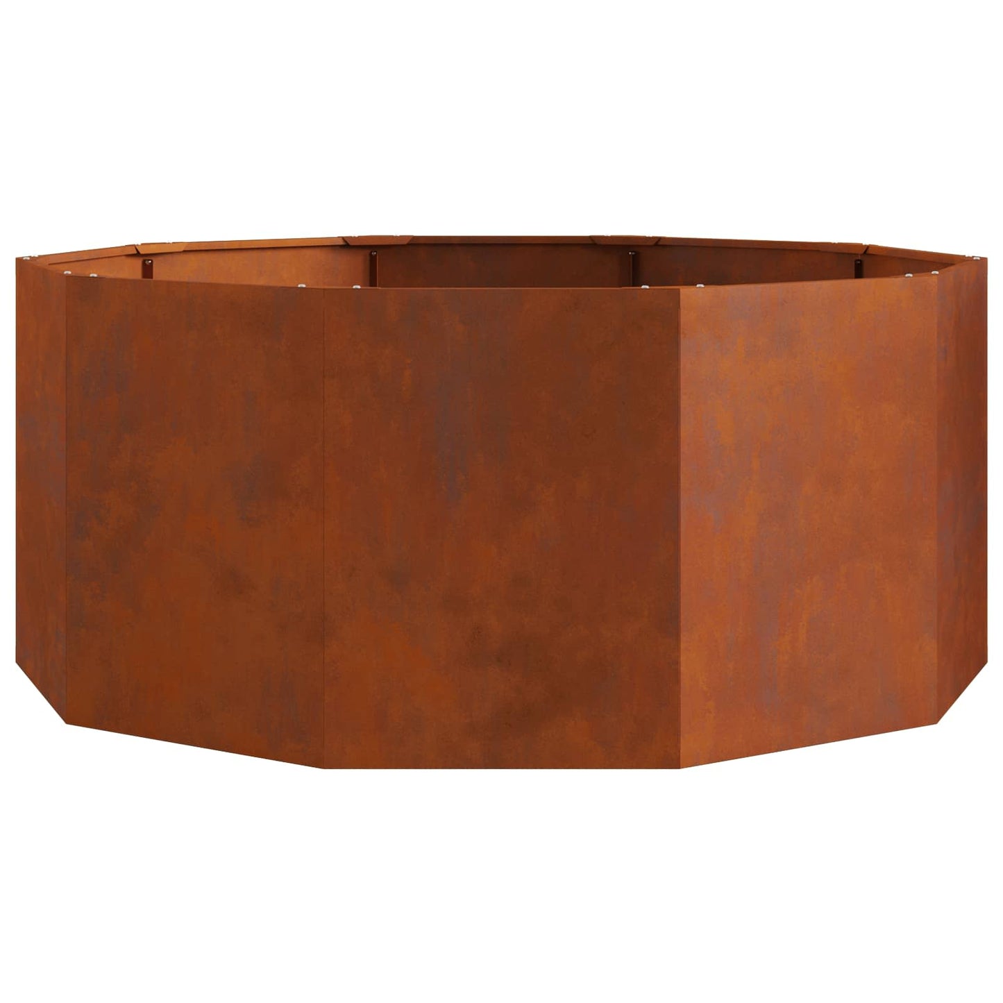 vidaXL Planter Rusty 120 x 120 x 50 cm Weathering Steel