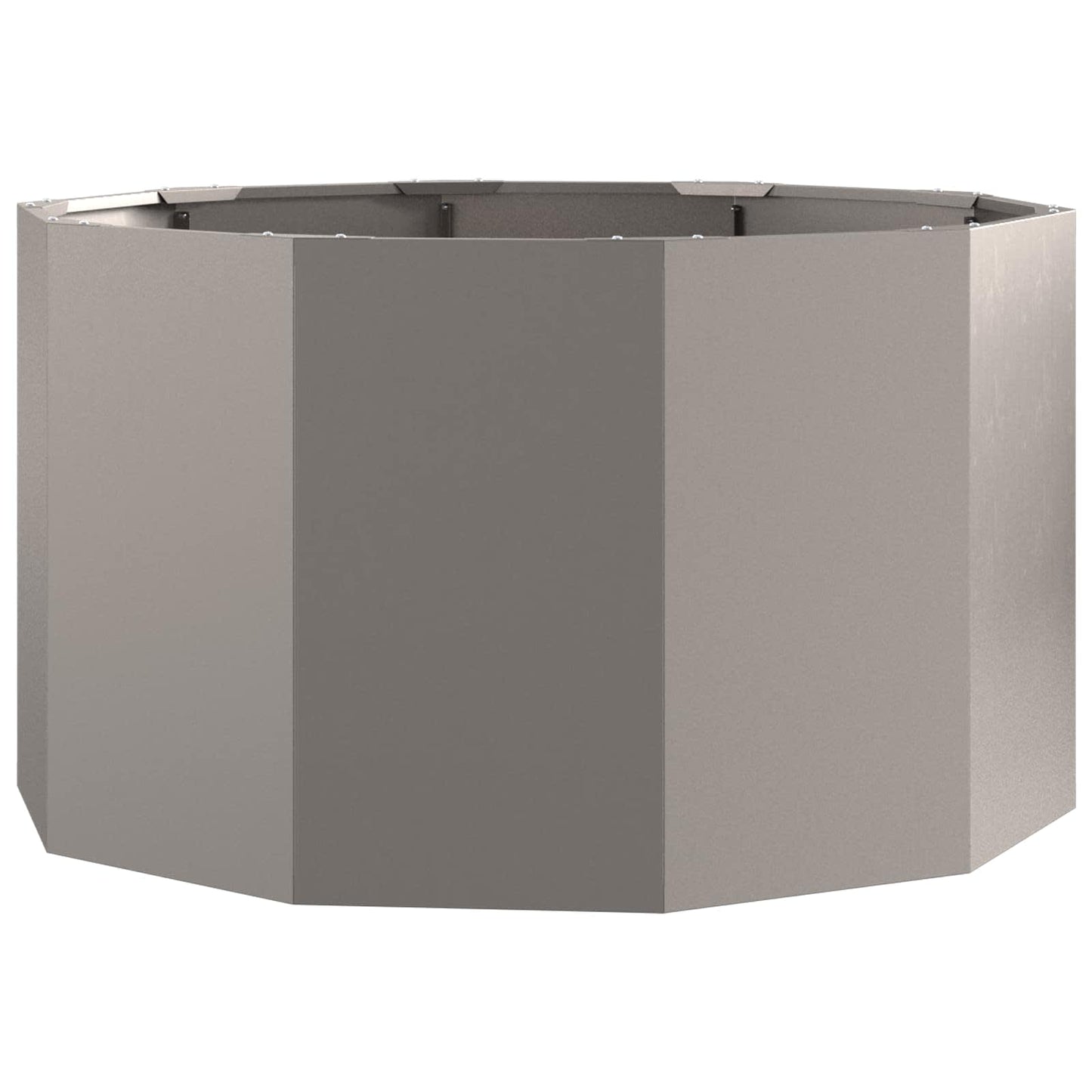 vidaXL Planter Rusty 90 x 90 x 50 cm Weathering Steel