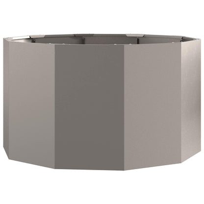vidaXL Planter Rusty 90 x 90 x 50 cm Weathering Steel