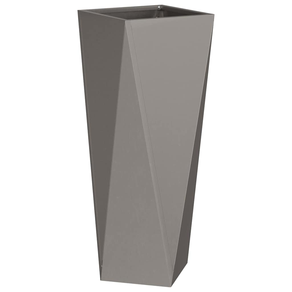 vidaXL Planter Rusty 30 x 30 x 75 cm Weathering Steel