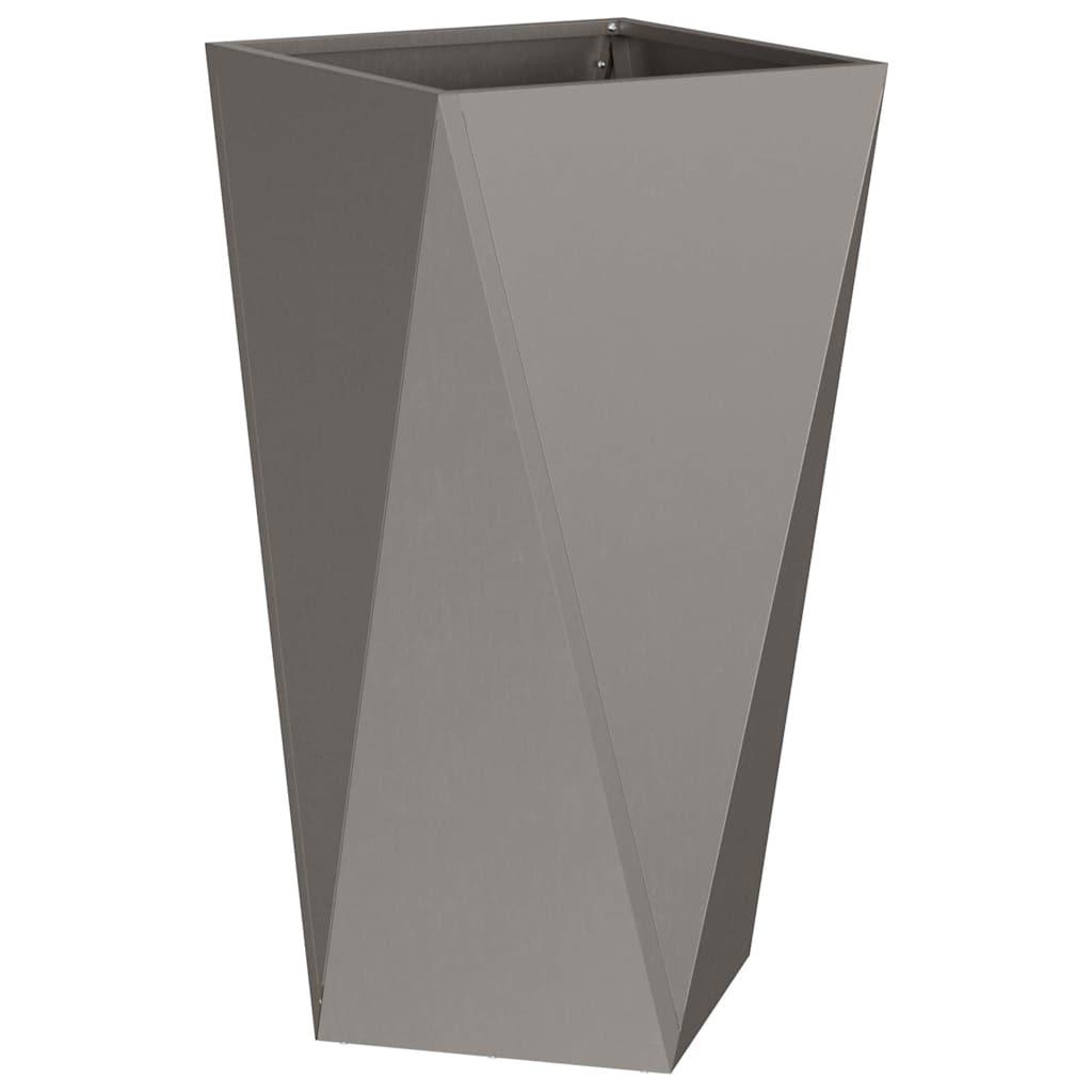 vidaXL Planter Rusty 40 x 40 x 75 cm Weathering Steel