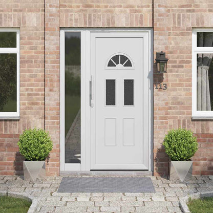 vidaXL Planter 2 pcs Silver 30 x 30 x 30 cm Stainless Steel