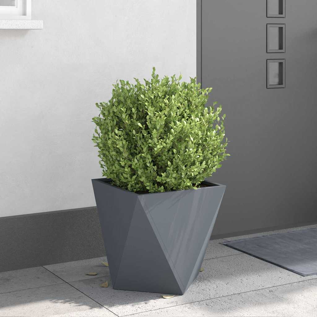 vidaXL Planter Anthracite 40 x 40 x 40 cm Steel