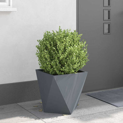 vidaXL Planter Anthracite 40 x 40 x 40 cm Steel