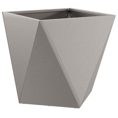 vidaXL Planter Rusty 50 x 50 x 50 cm Weathering Steel