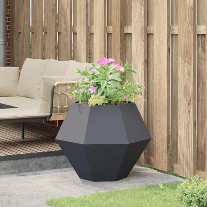 vidaXL Planter Anthracite 75 x 75 x 60 cm Steel