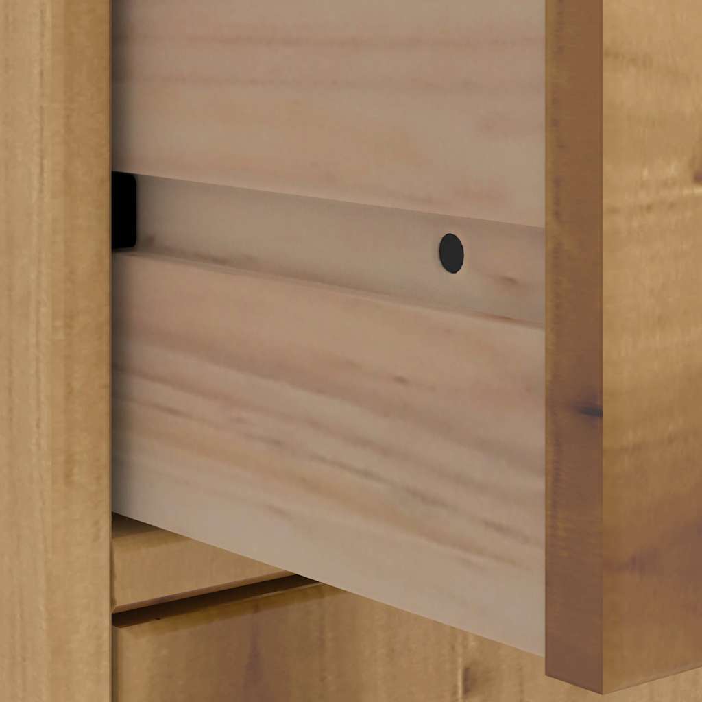 vidaXL Side Cabinets 4 pcs "ODDA" 40x24x79 cm Solid Wood Pine