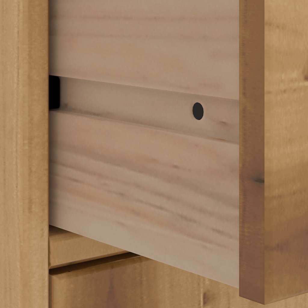 vidaXL Side Cabinets 4 pcs "ODDA" 40x24x79 cm Solid Wood Pine