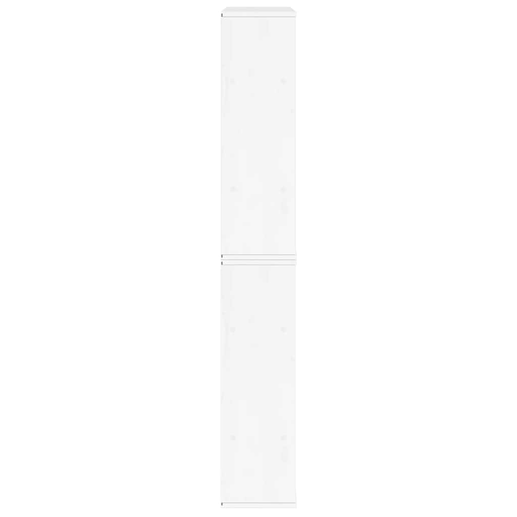 vidaXL Side Cabinets 4 pcs "ODDA" White 40x24x79 cm Solid Wood Pine