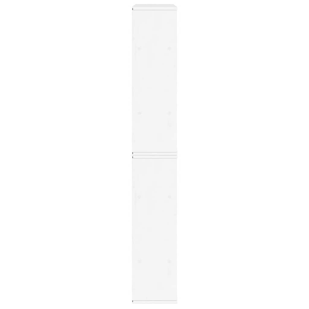 vidaXL Side Cabinets 5 pcs "ODDA" White 40x24x79 cm Solid Wood Pine