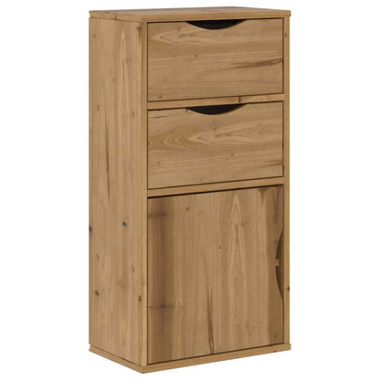 vidaXL 5 Piece TV Units with Storage ODDA Solid Wood Pine