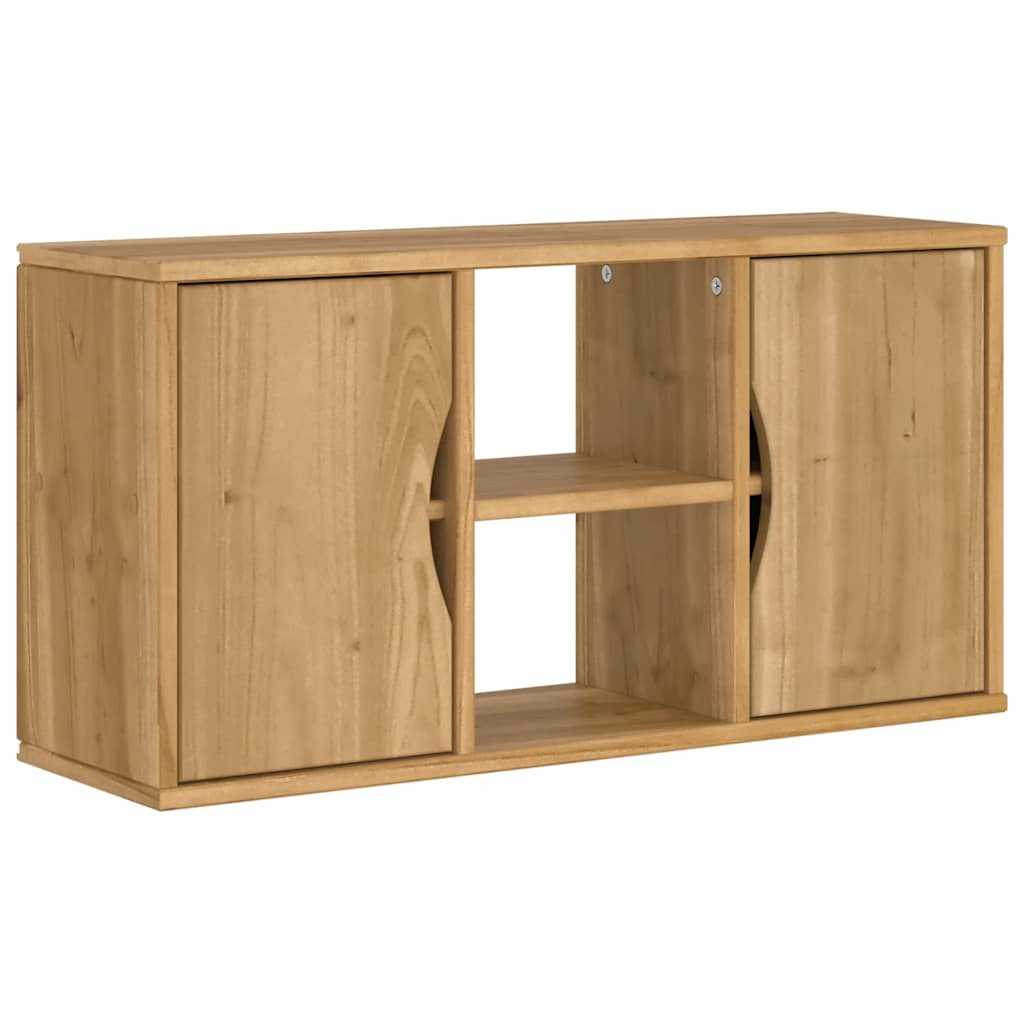 vidaXL 5 Piece TV Units with Storage ODDA Solid Wood Pine
