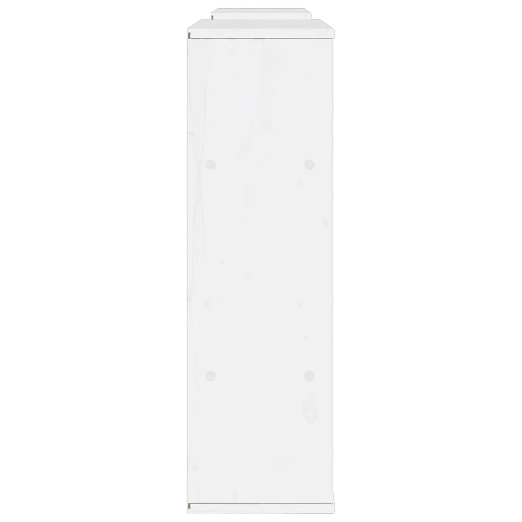 vidaXL 5 Piece TV Units with Storage ODDA White Solid Wood Pine