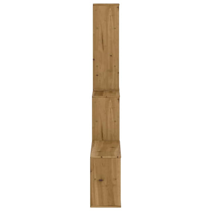 vidaXL 4 Piece TV Units with Storage ODDA Solid Wood Pine