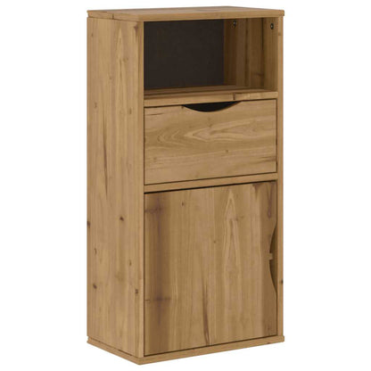 vidaXL 4 Piece TV Units with Storage ODDA Solid Wood Pine