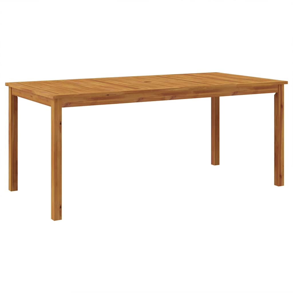 vidaXL Garden Dining Set 7 pcs Grey Solid Acacia Wood