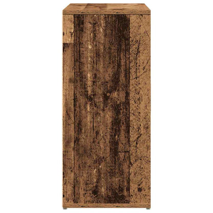 vidaXL Sideboard 2 pcs Old Wood 60 x 31 x 70 cm Engineered Wood