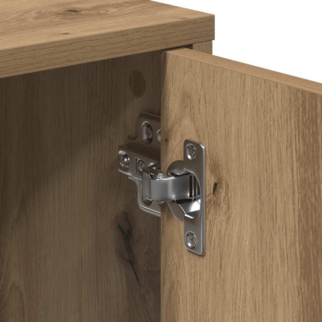 vidaXL Sideboard 2 pcs Artisan Oak 60 x 31 x 70 cm Engineered Wood