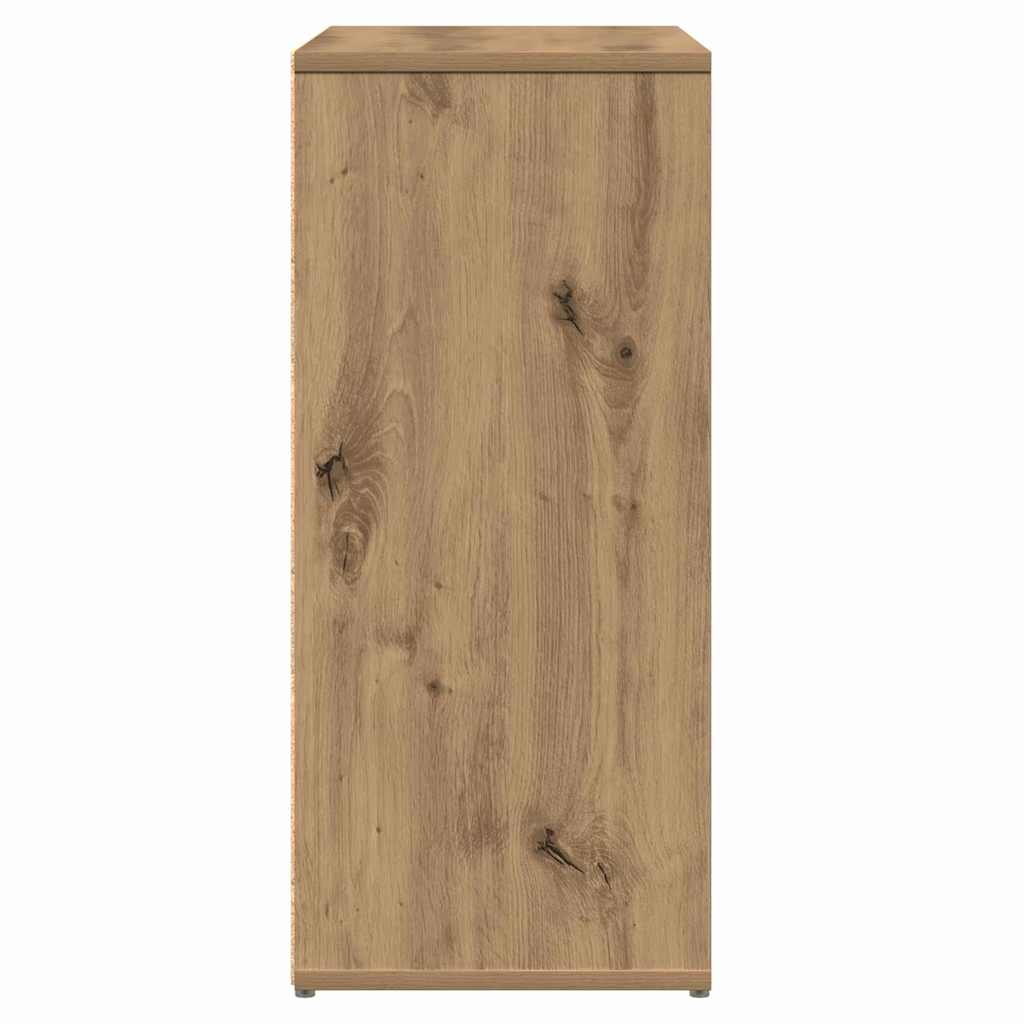 vidaXL Sideboard 2 pcs Artisan Oak 60 x 31 x 70 cm Engineered Wood