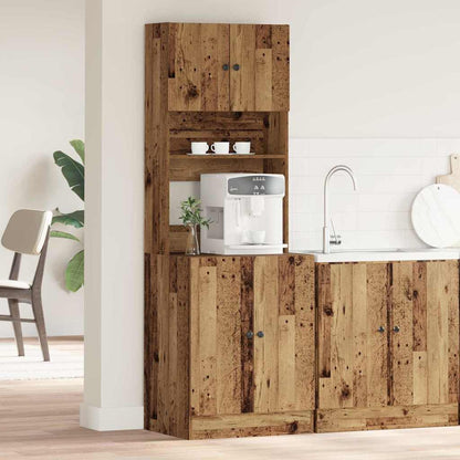 vidaXL Kitchen Sideboard Old Wood 60 x 50 x 180 cm