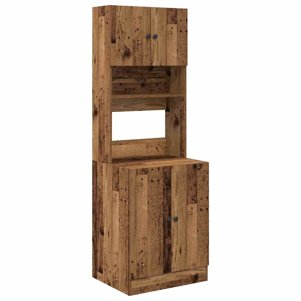 vidaXL Kitchen Sideboard Old Wood 60 x 50 x 180 cm