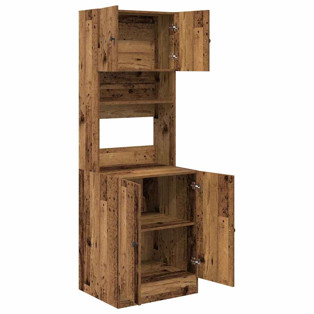 vidaXL Kitchen Sideboard Old Wood 60 x 50 x 180 cm