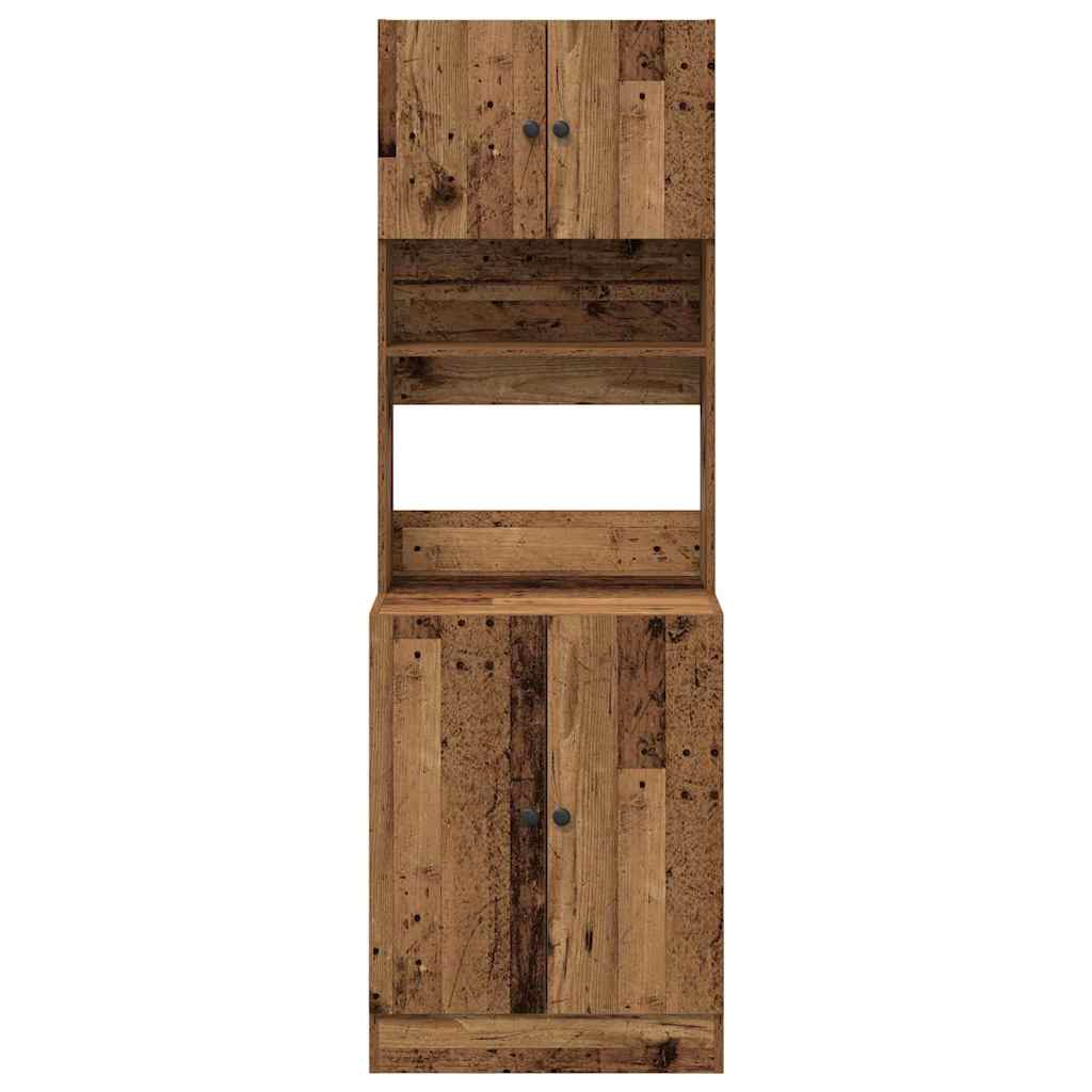 vidaXL Kitchen Sideboard Old Wood 60 x 50 x 180 cm