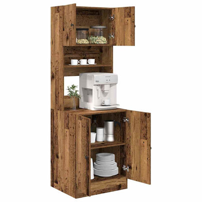 vidaXL Kitchen Sideboard Old Wood 60 x 50 x 180 cm