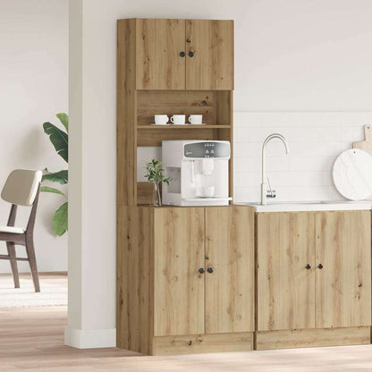 vidaXL Kitchen Sideboard Artisan Oak 60 x 50 x 180 cm