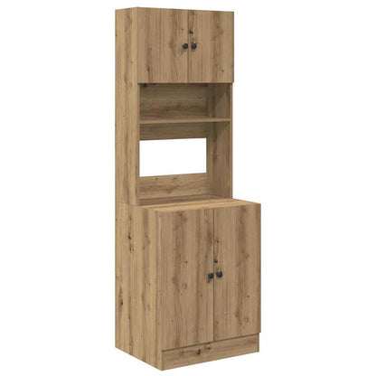vidaXL Kitchen Sideboard Artisan Oak 60 x 50 x 180 cm
