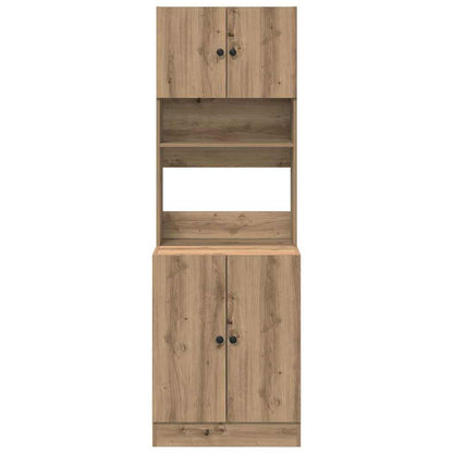 vidaXL Kitchen Sideboard Artisan Oak 60 x 50 x 180 cm