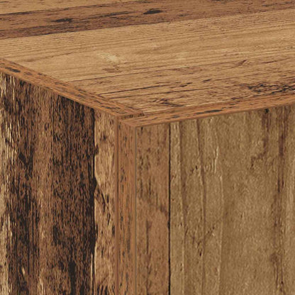 vidaXL Office Cabinet Old Wood 60 x 32 x 152.5 cm Engineered Wood