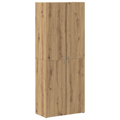 vidaXL Office Cabinet Artisan Oak 60 x 32 x 152.5 cm Engineered Wood