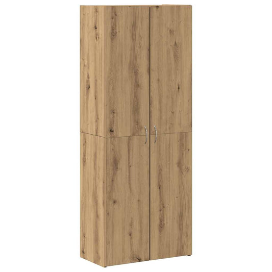 vidaXL Office Cabinet Artisan Oak 60 x 32 x 152.5 cm Engineered Wood